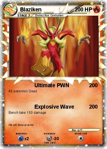 Pokemon Blaziken