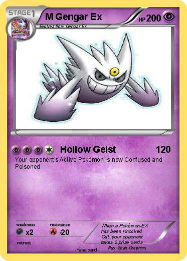 Pokemon M Gengar Ex