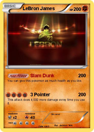 Pokemon LeBron James