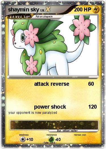Pokemon shaymin sky