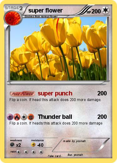 Pokemon super flower