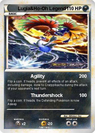 Pokemon Lugia&Ho-Oh Legend