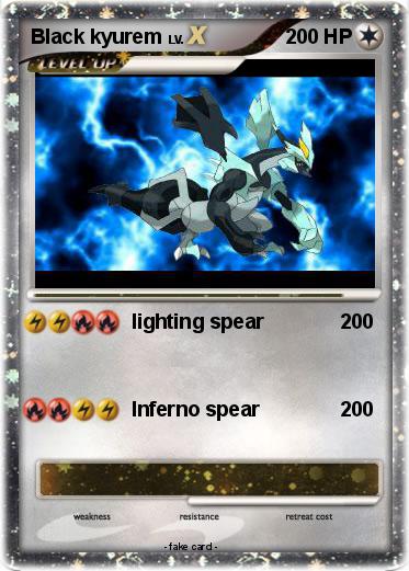 Pokemon Black kyurem