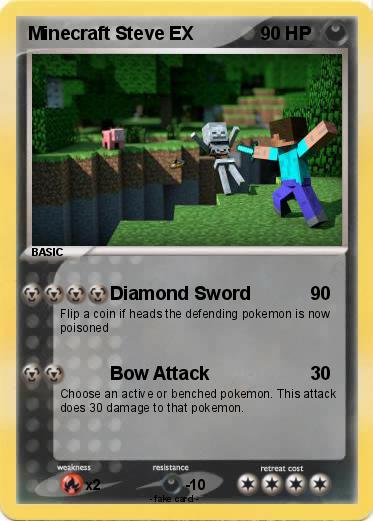 Pokemon Minecraft Steve EX