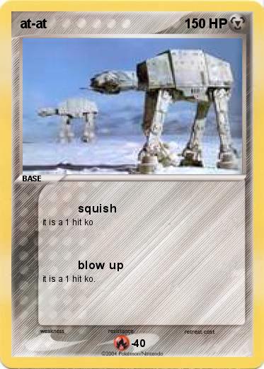 Pokemon at-at