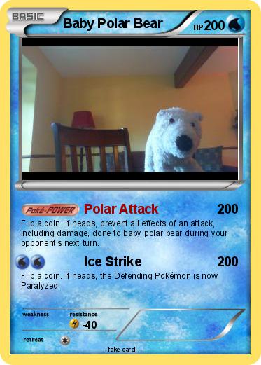 Pokemon Baby Polar Bear