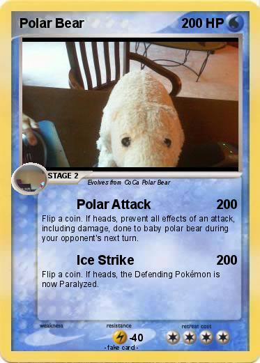 Pokemon Polar Bear