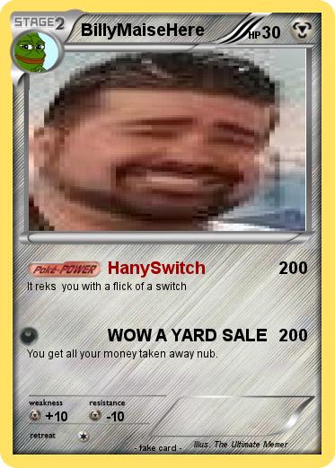 Pokemon BillyMaiseHere