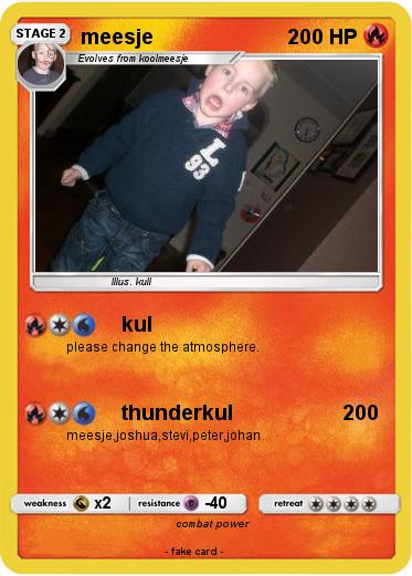 Pokemon meesje