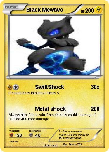 Pokemon Black Mewtwo Pokemon Black Mewtwo