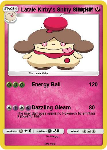 Pokemon Latale Kirby's Shiny Slurpuff