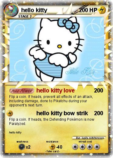 Pokemon hello kitty