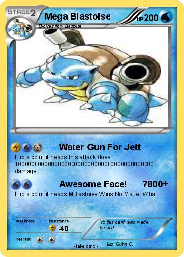 Pokemon Mega Blastoise