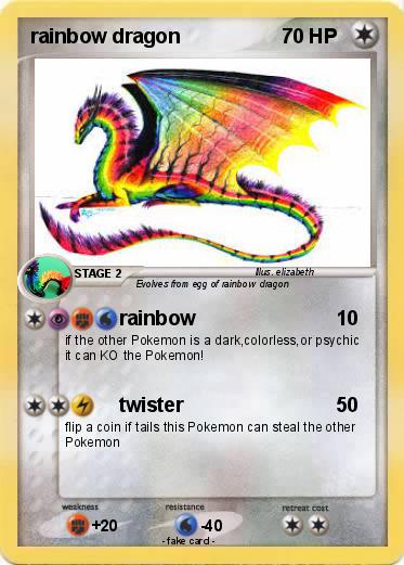 Pokemon rainbow dragon