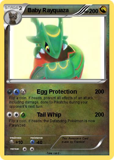 Pokemon Baby Rayquaza