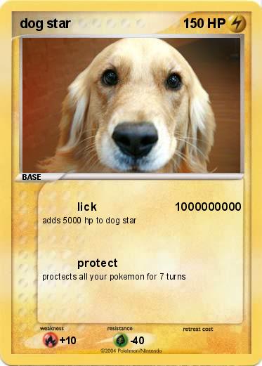 Pokemon dog star                                       