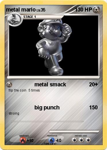Pokemon metal mario