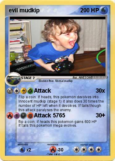 Pokemon evil mudkip