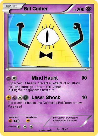 Pokemon Bill Cipher