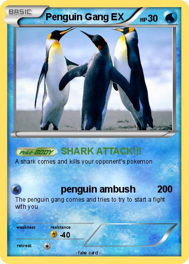 Pokemon Penguin Gang EX