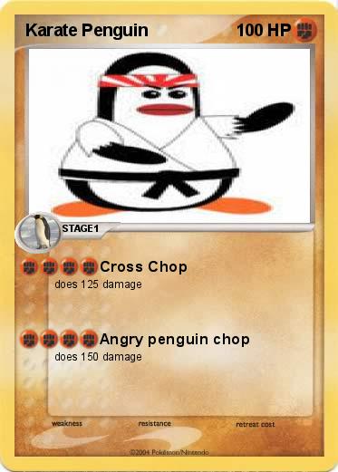 Pokemon Karate Penguin
