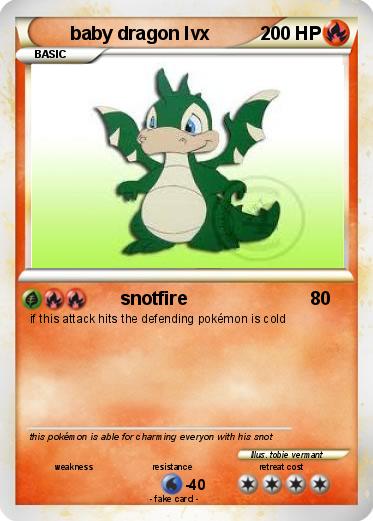 Pokemon baby dragon lvx