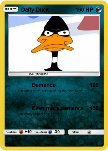 Pokemon Daffy Duck