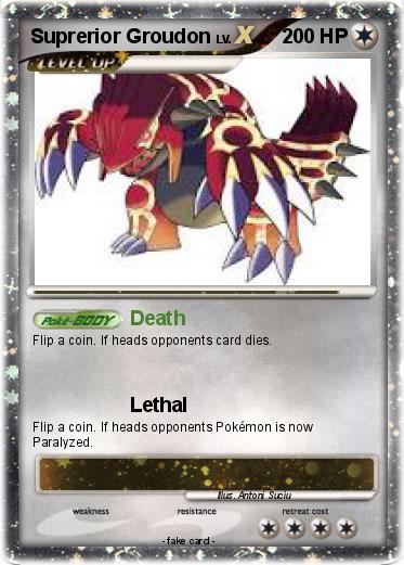 Pokemon Suprerior Groudon