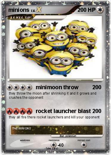 Pokemon minions