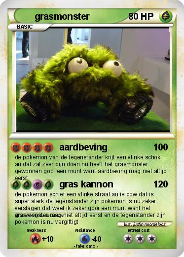 Pokemon grasmonster