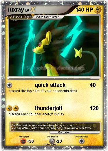Pokemon luxray