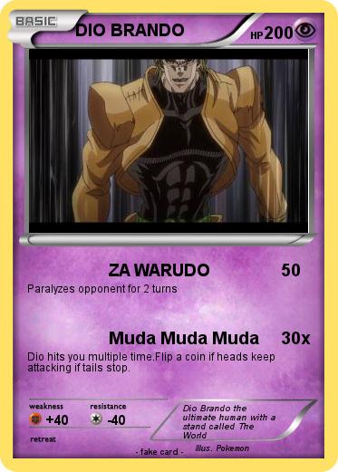 Pokemon DIO BRANDO