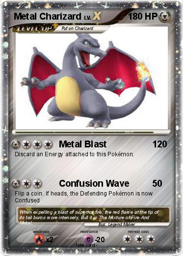 Pokemon Metal Charizard
