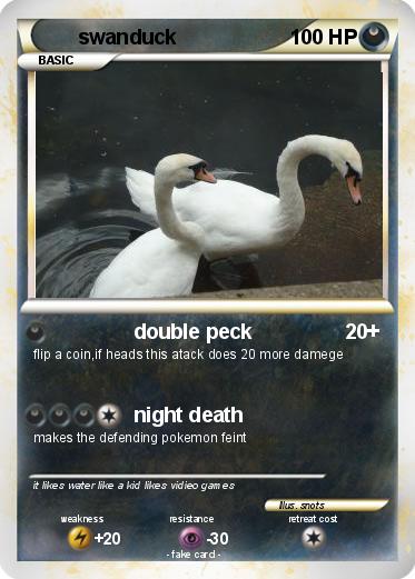 Pokemon swanduck