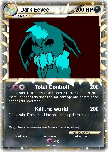 Pokemon Dark Eevee
