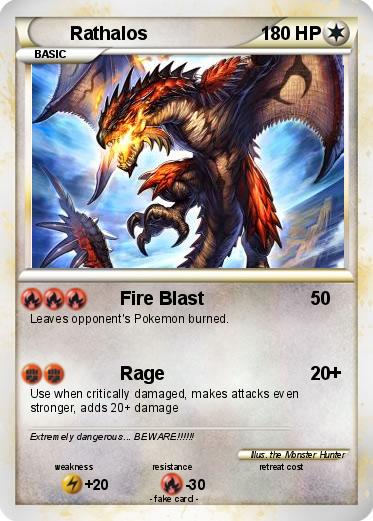 Pokemon Rathalos