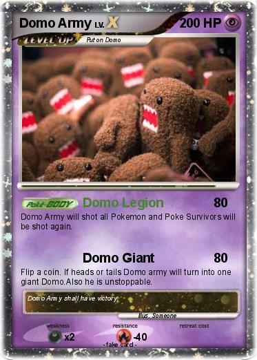 Pokemon Domo Army