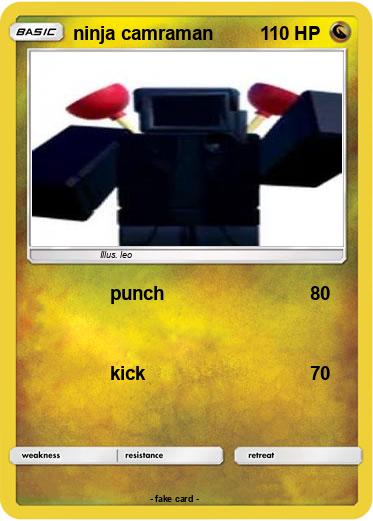 Pokemon ninja camraman