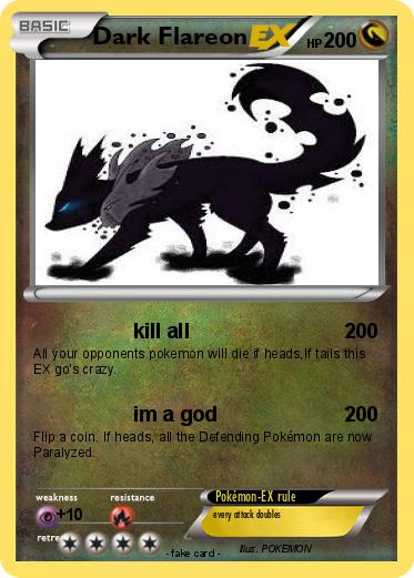 Pokemon Dark Flareon