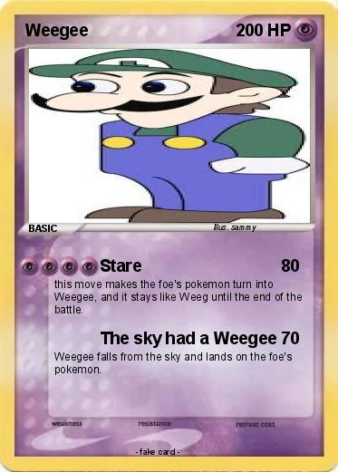 Pokemon Weegee