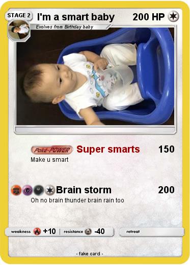 Pokemon I'm a smart baby