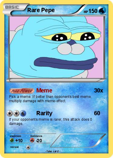 Pokemon Rare Pepe