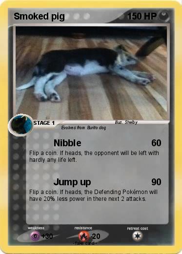 Pokemon Smoked pig