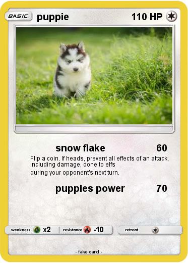 Pokemon puppie