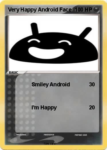 Pokemon Very Happy Android Face
