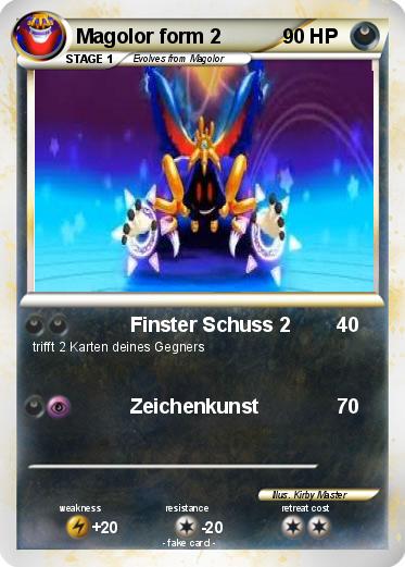 Pokemon Magolor form 2