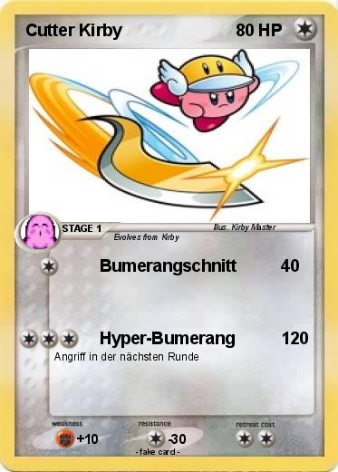 Pokemon Cutter Kirby