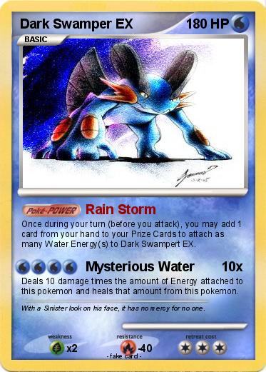 Pokemon Dark Swamper EX