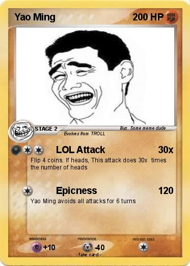 Pokemon Yao Ming