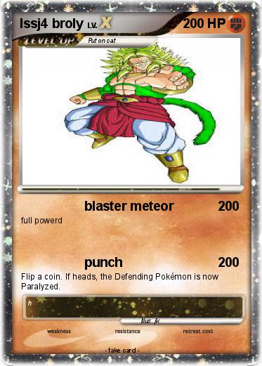 Pokemon lssj4 broly
